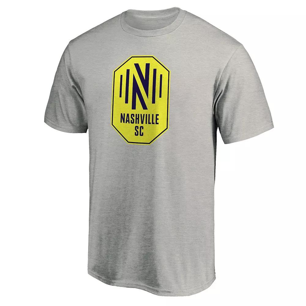 Men's Fanatics MLS Nashville SC Primary Logo Graphic Tee, Size: Small, Mls Grey Product Image