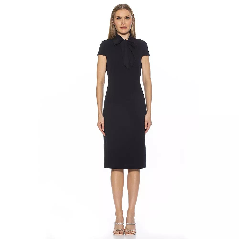 Women's ALEXIA ADMOR Cap-Sleeve Sheath Dress,  Product Image