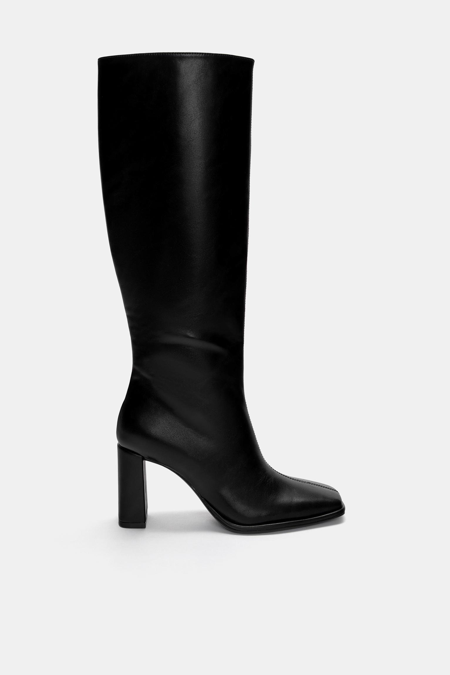 High-heeled boots Product Image