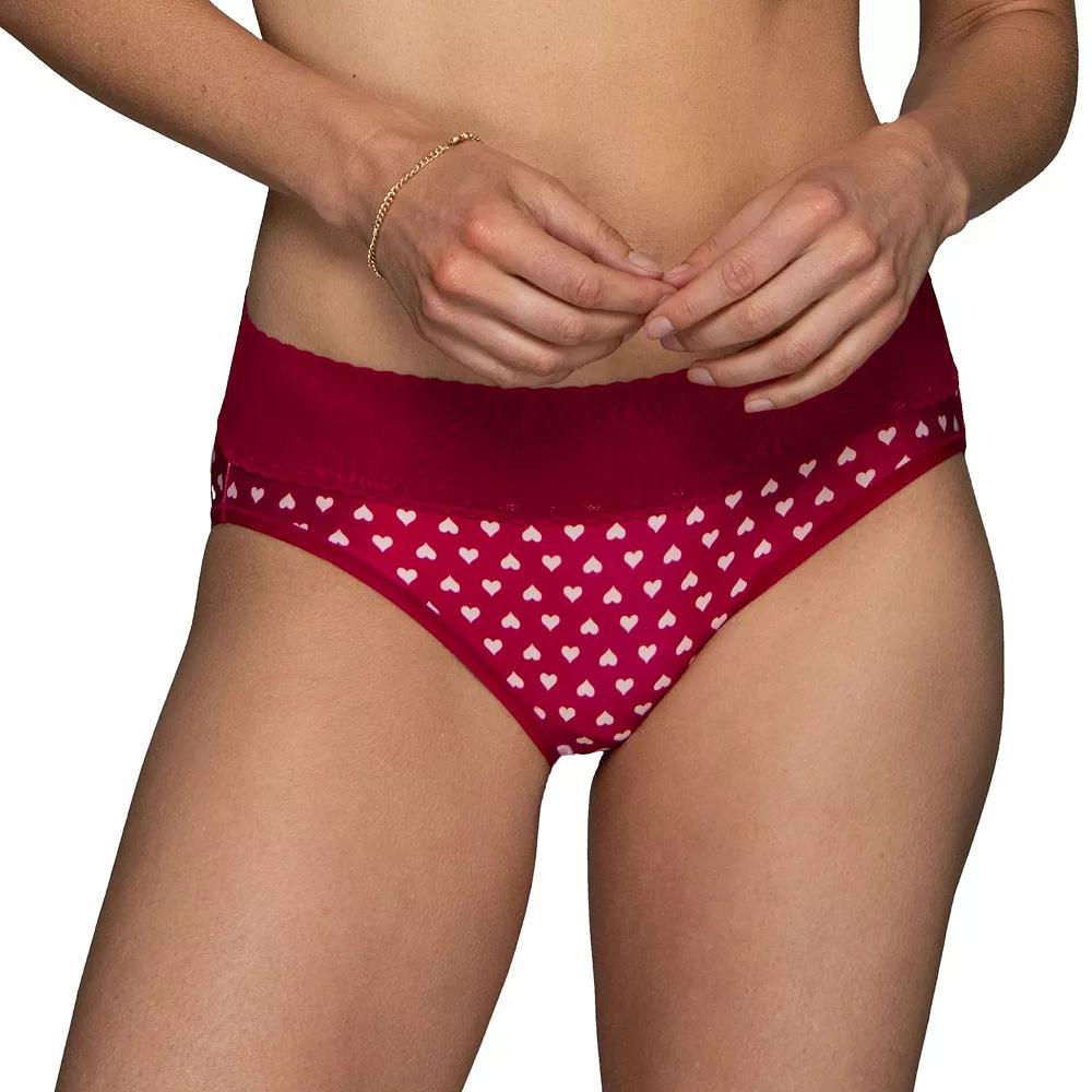 Women's Vanity Fair Lingerie® Effortless™ Hipster Panty 18277, Legacy Red Product Image