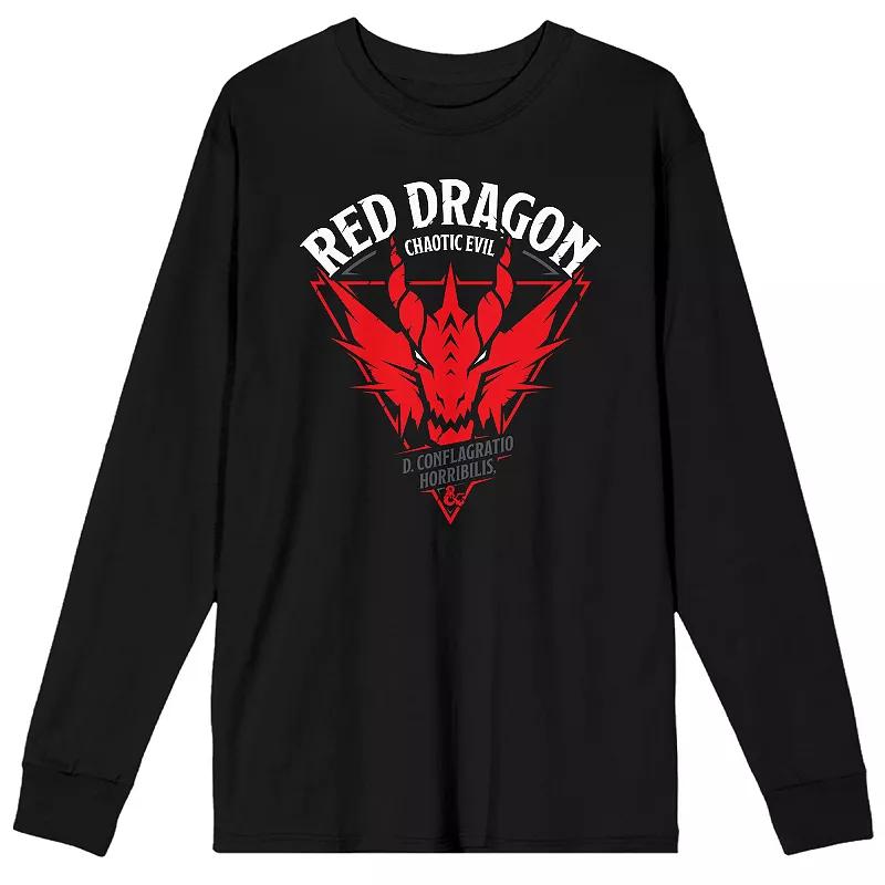 Men's Dungeons & Dragons Dragon Long Sleeve Graphic Tee,  Product Image