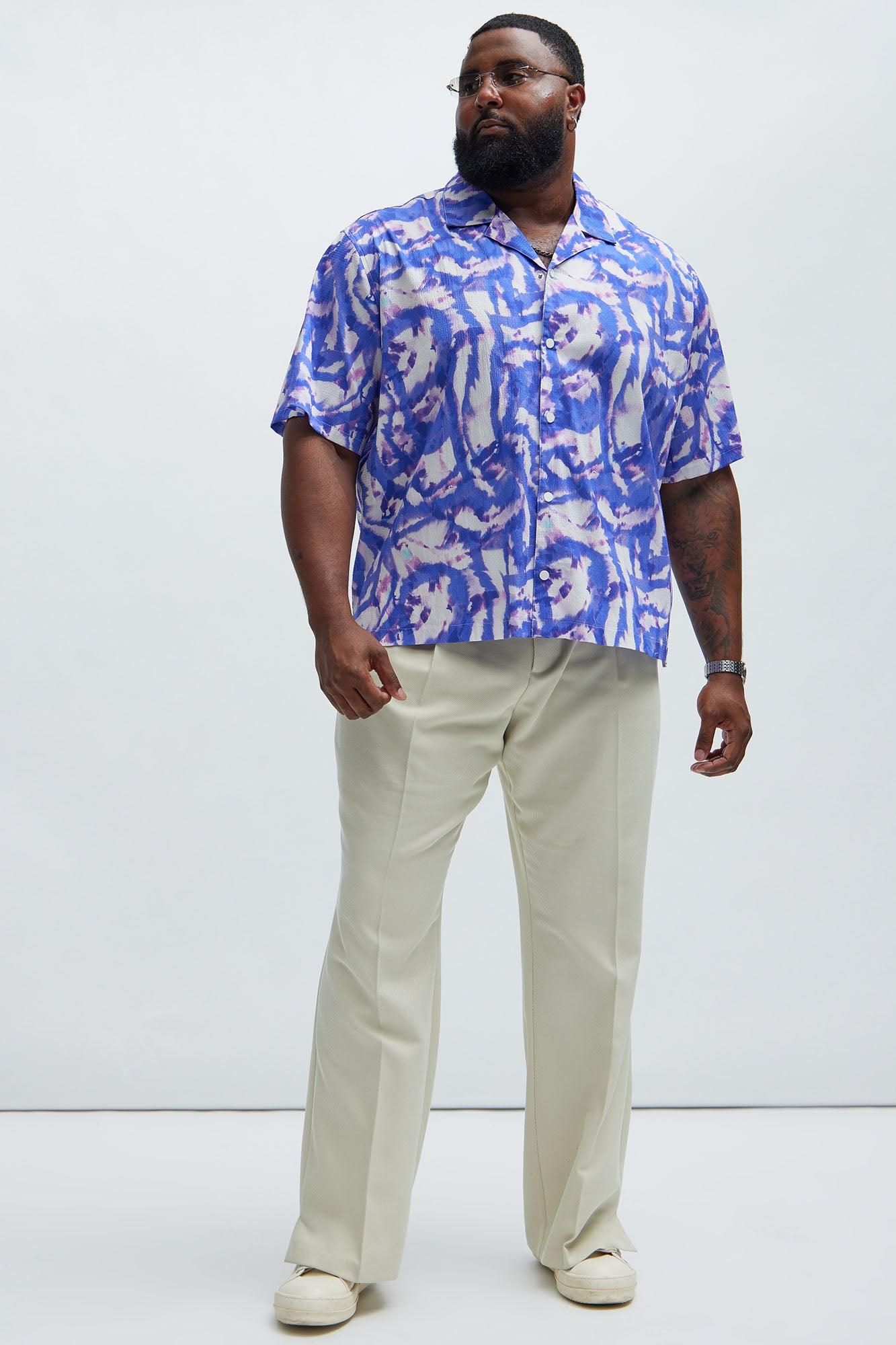 Prizm Shirt - Purple/combo Product Image