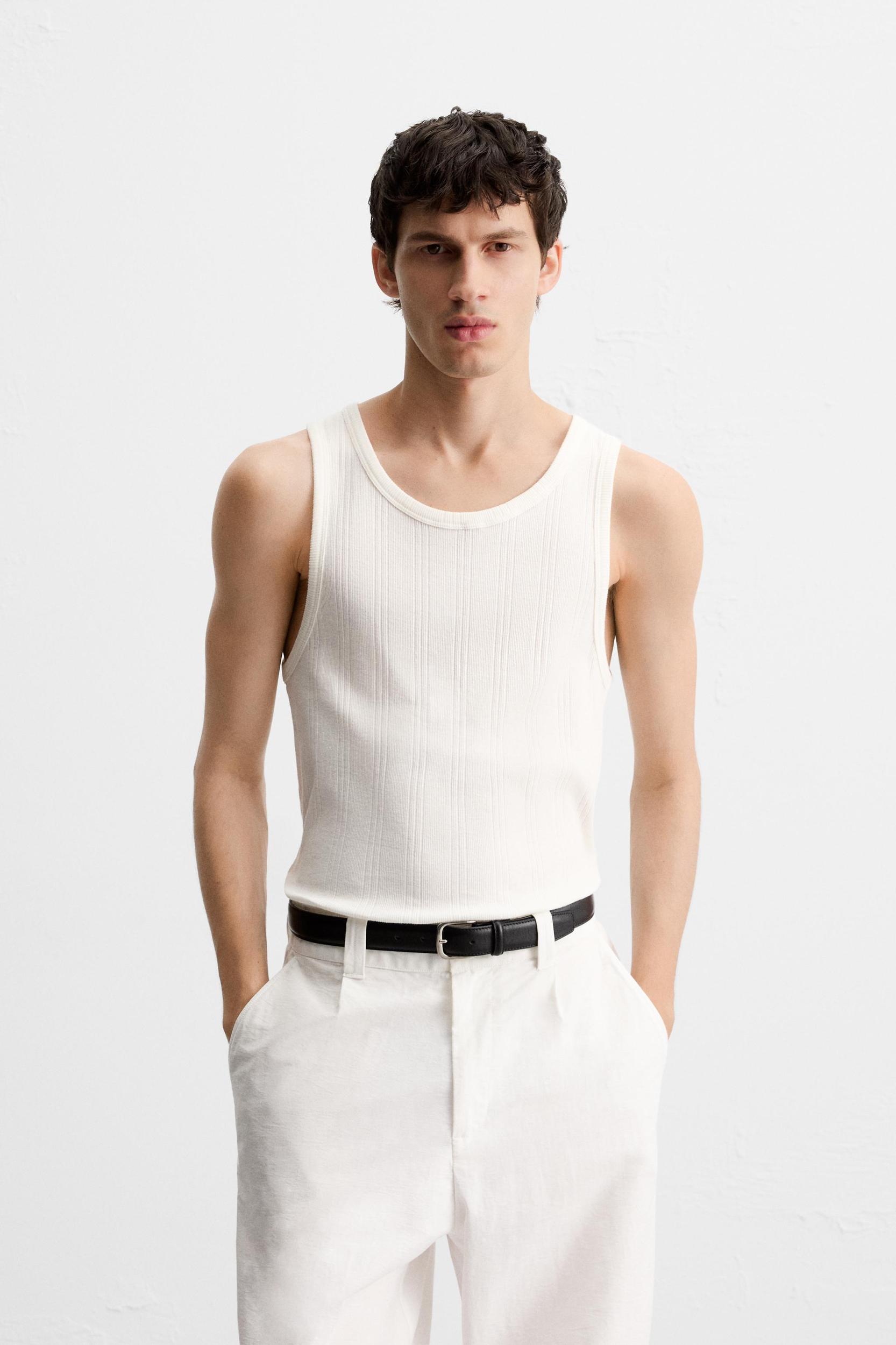 TEXTURED TANK TOP Product Image