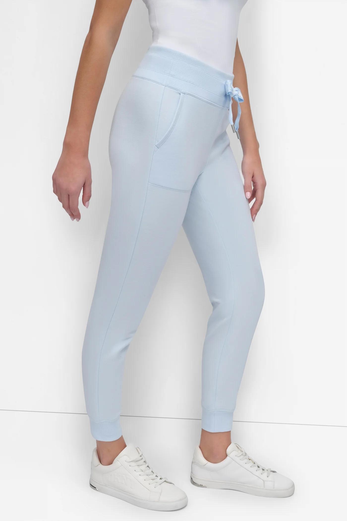 HIGH-RISE LOGO DRAWSTRING JOGGER Product Image