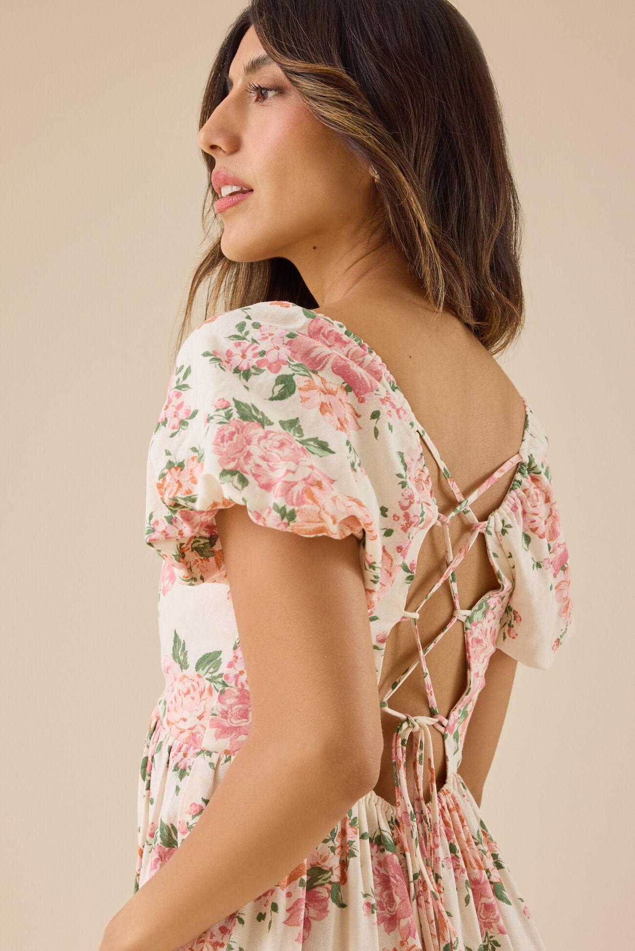 Cameron Floral Maxi Dress Product Image