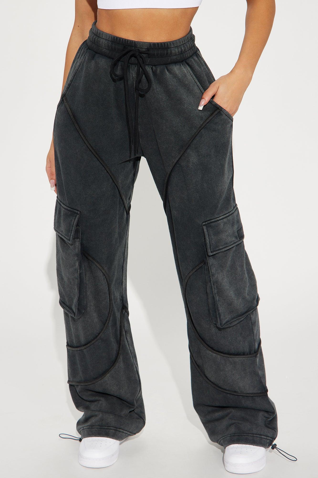 Cozy and Cute Lounge Pant - Charcoal Female Product Image