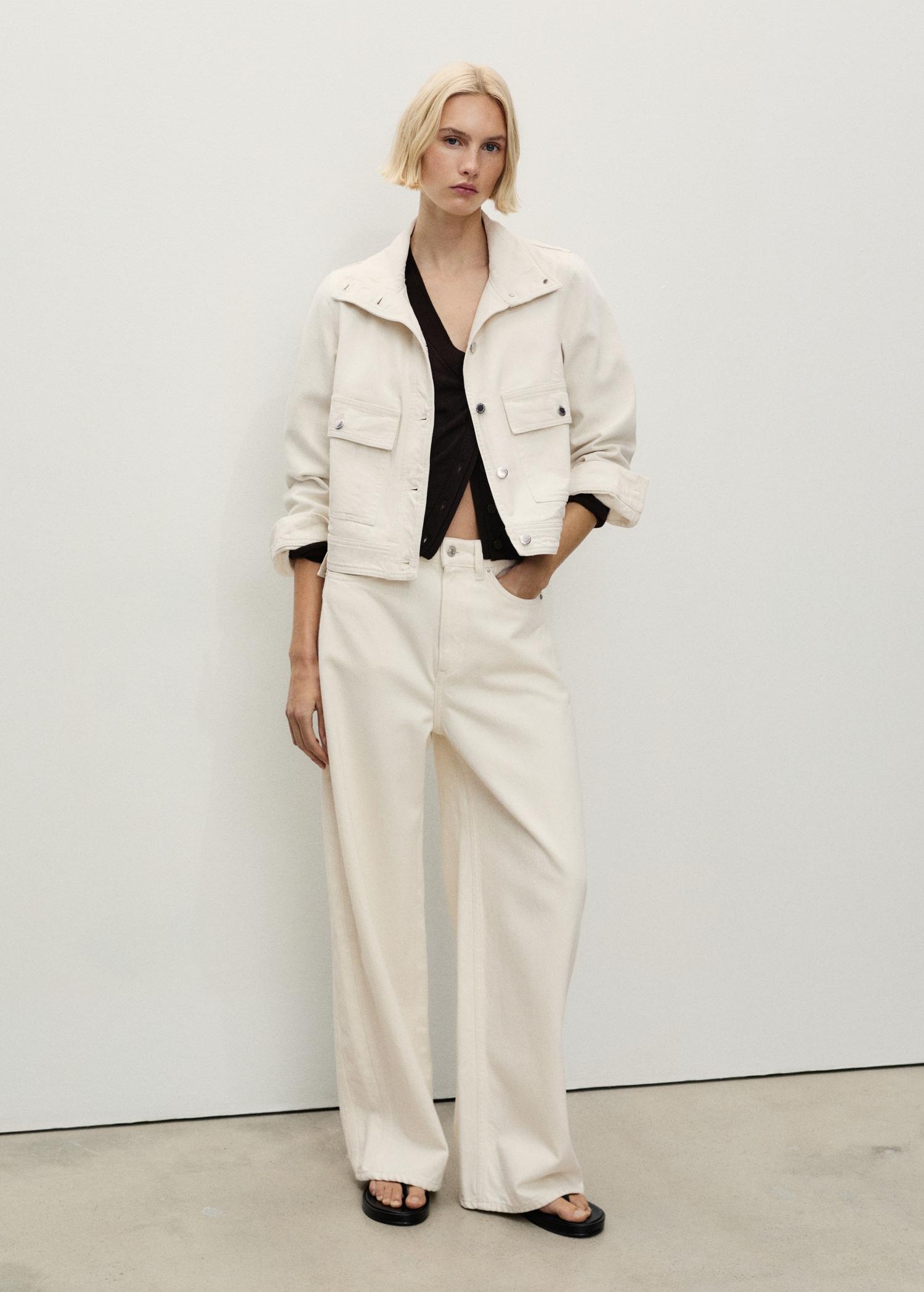 High-rise balloon jeans - Women | MANGO USA Product Image