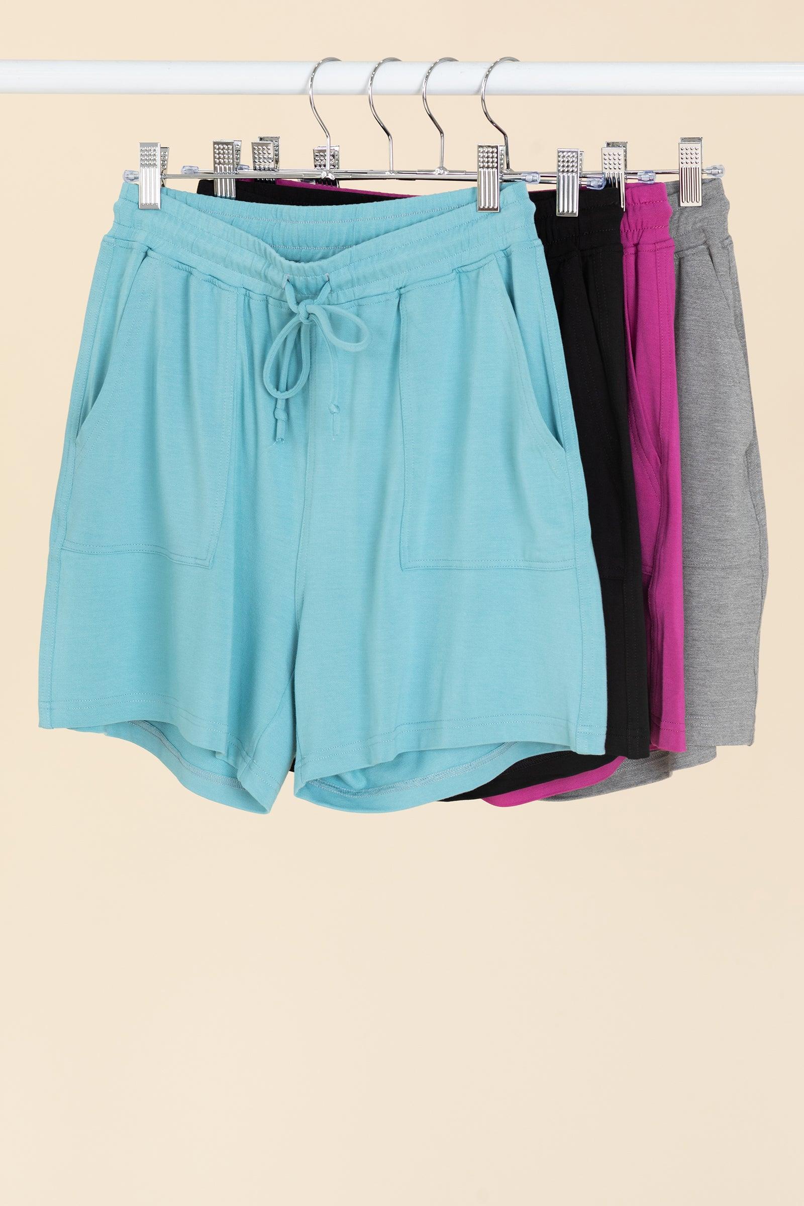 Relaxed Fit French Terry Shorts Product Image