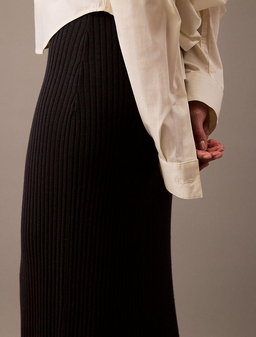 Silk Cashmere Sweater Dress Product Image