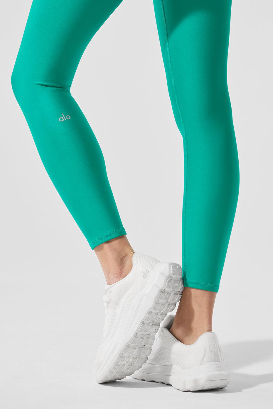 7/8 High-Waist Airlift Legging - Spruce Green Product Image