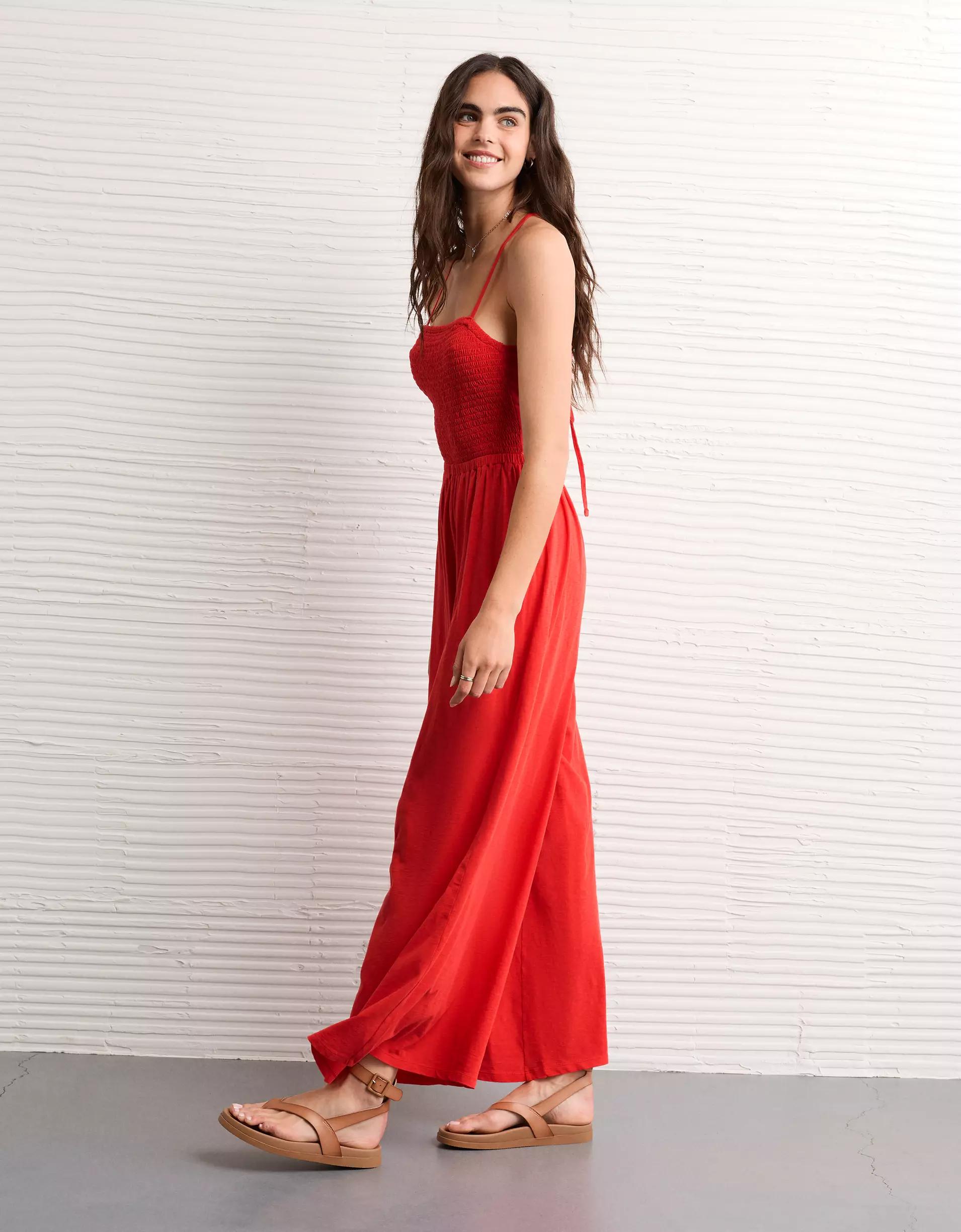 AE Sunchaser Knit Babydoll Jumpsuit Women's Product Image