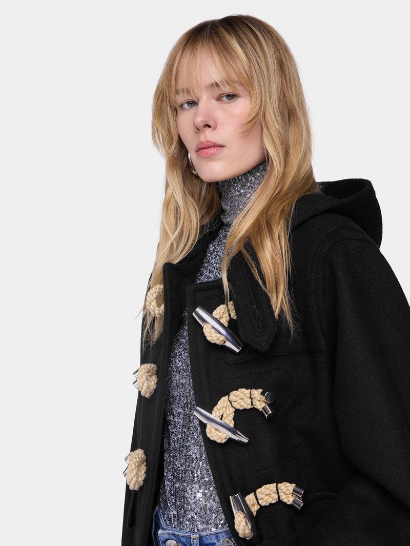 SHORT COAT IN WOOL Product Image