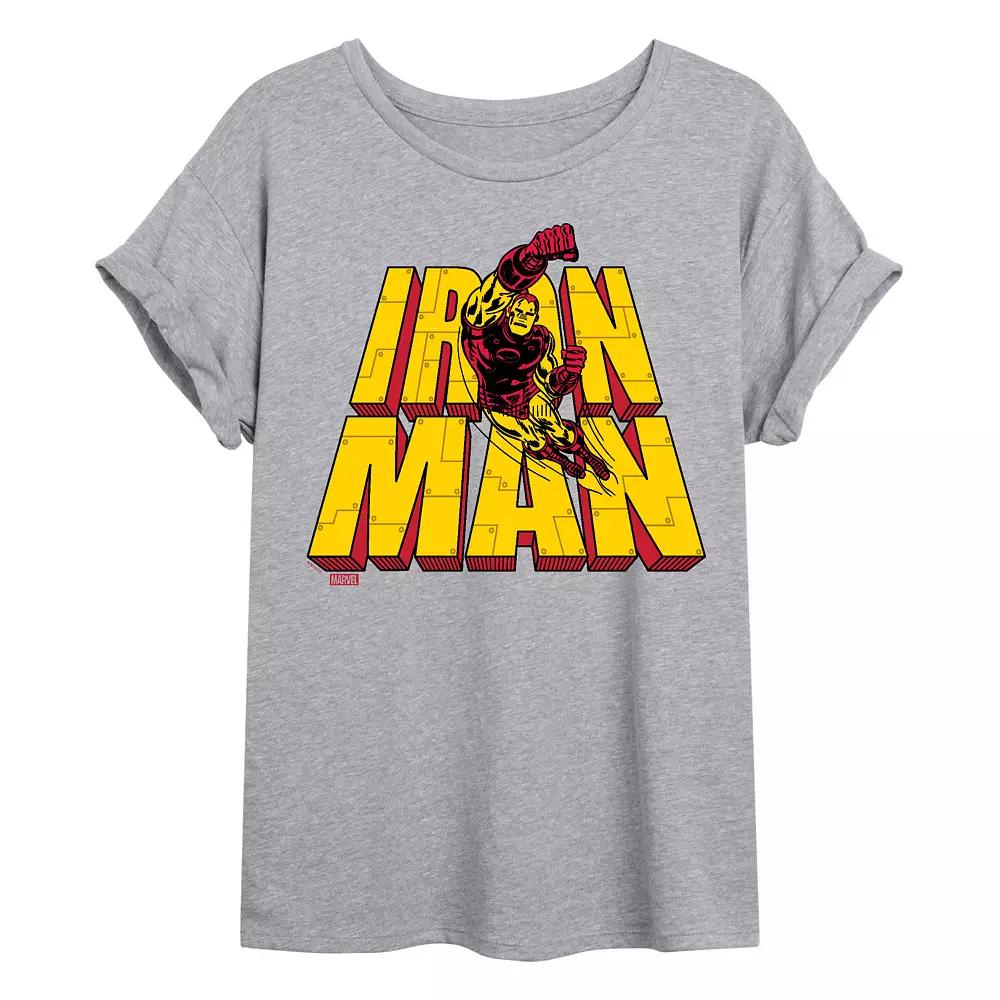Juniors' Marvel Iron Man Over Product Image