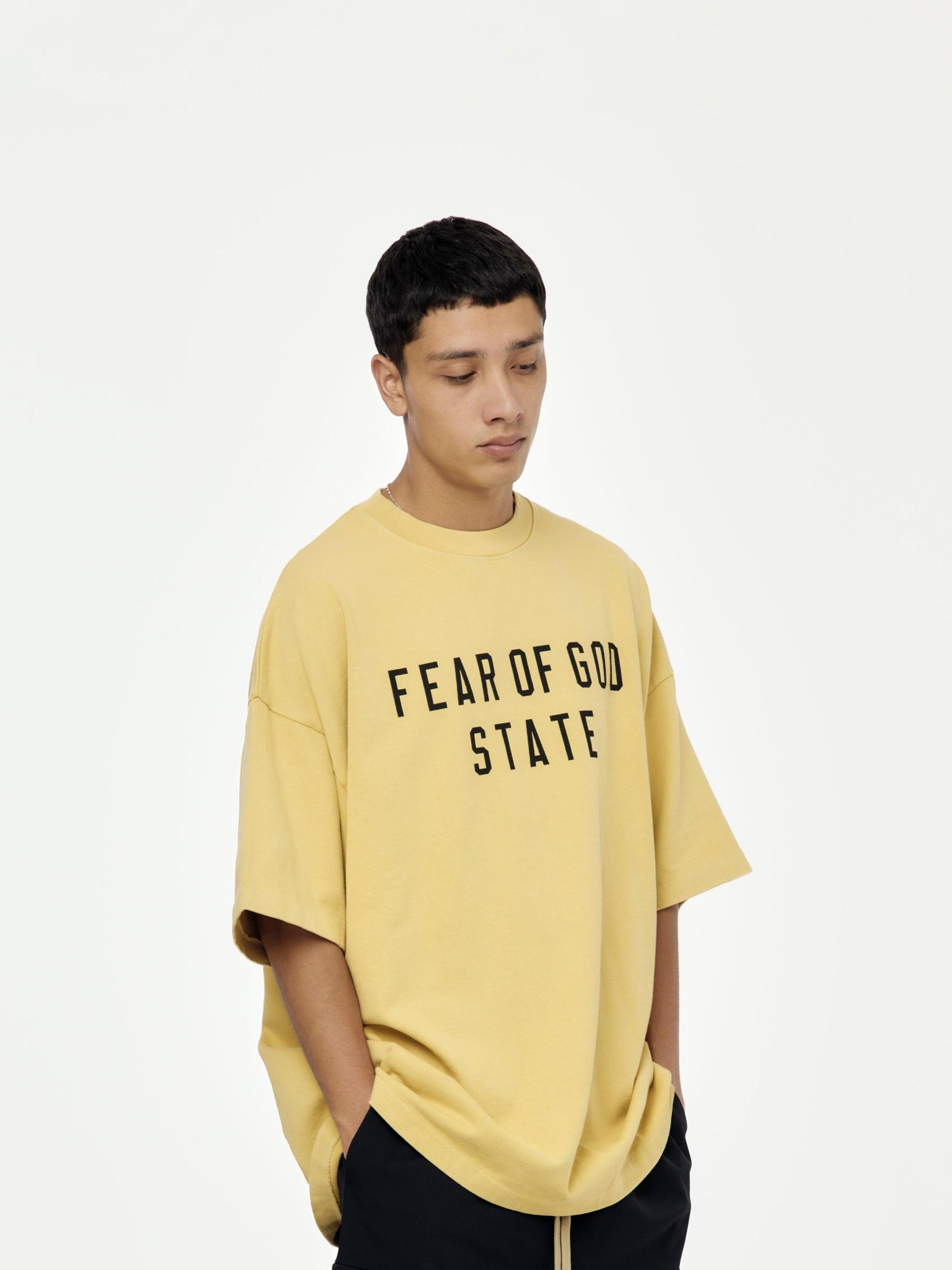 Heavy Crewneck Tee (Amber) Product Image
