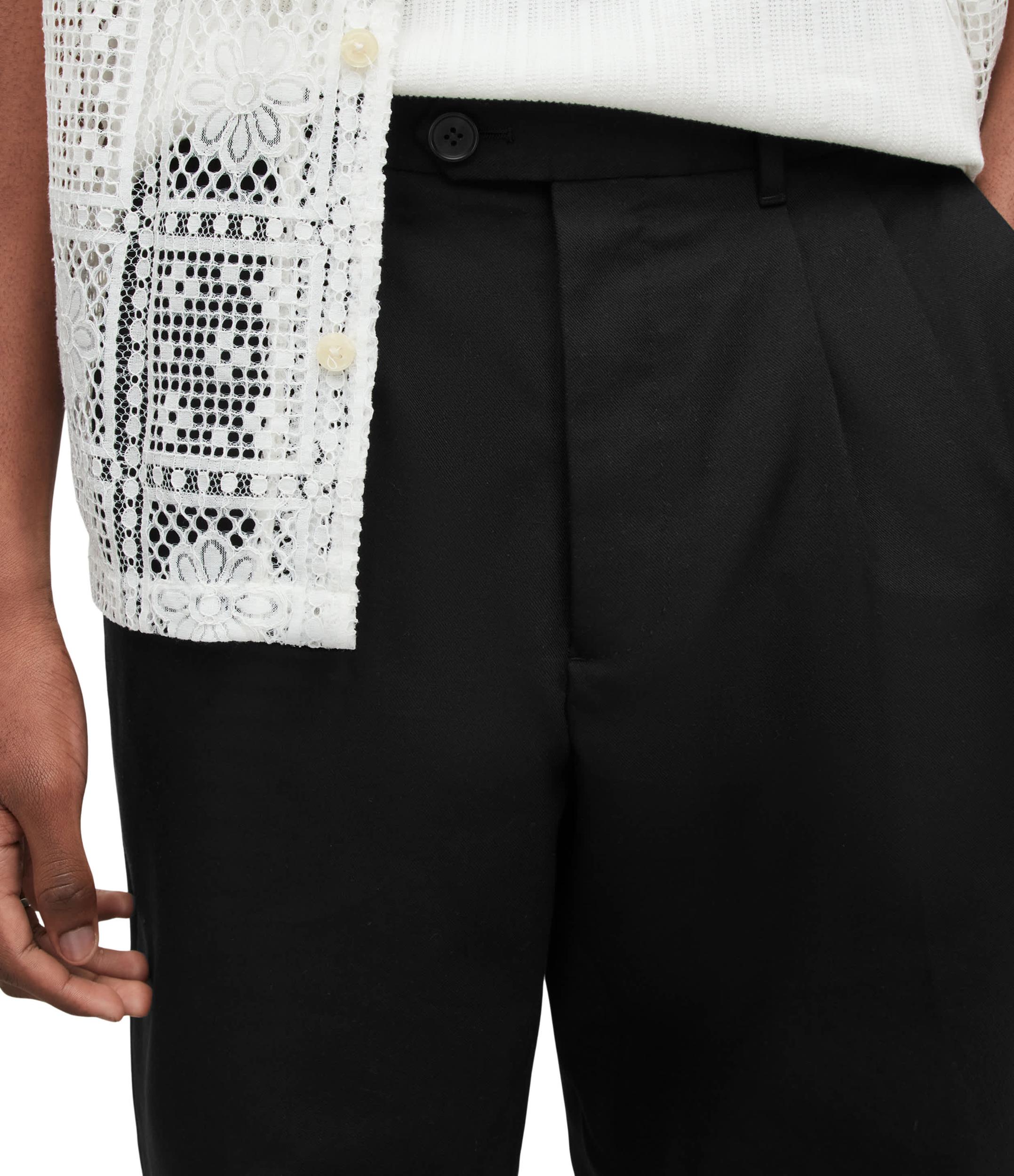 Tallis Slim Fit Cropped Tapered Pants Product Image