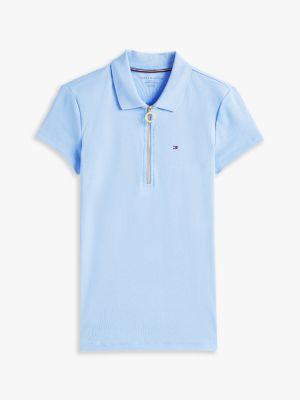 Slim Fit Zip Polo Product Image