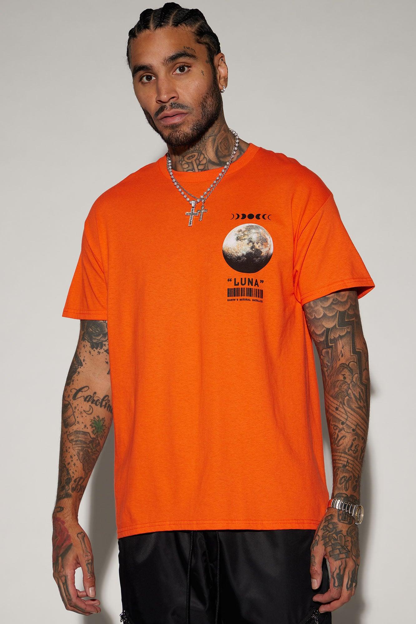 Luna Short Sleeve Tee - Orange Product Image