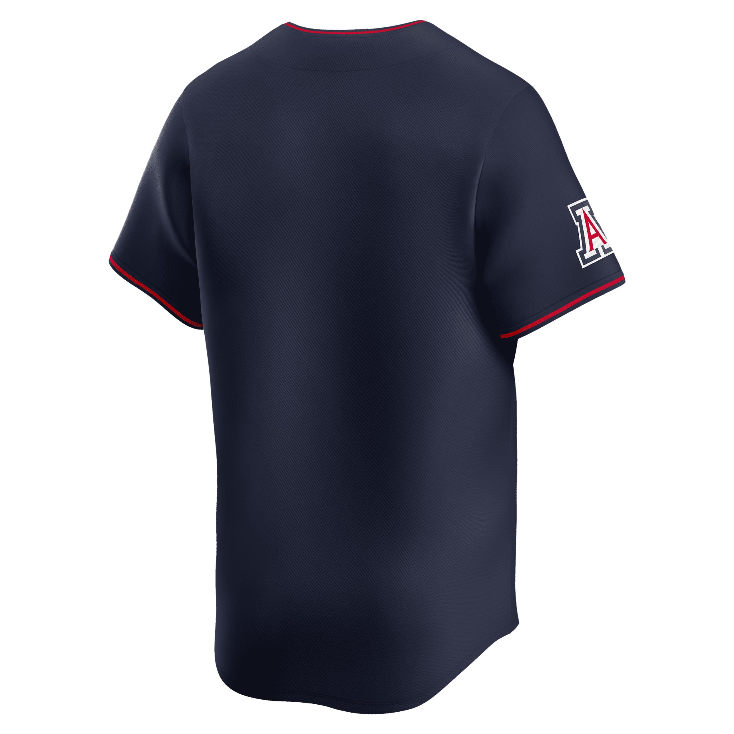 Arizona Wildcats Nike Men's College Limited Baseball Jersey Product Image