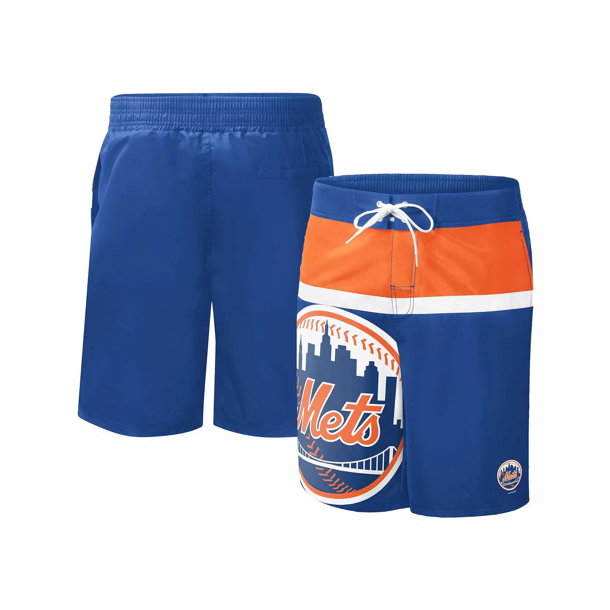 Men's G-III Sports by Carl Banks Royal New York Mets Sea Wind Swim Shorts,  Product Image