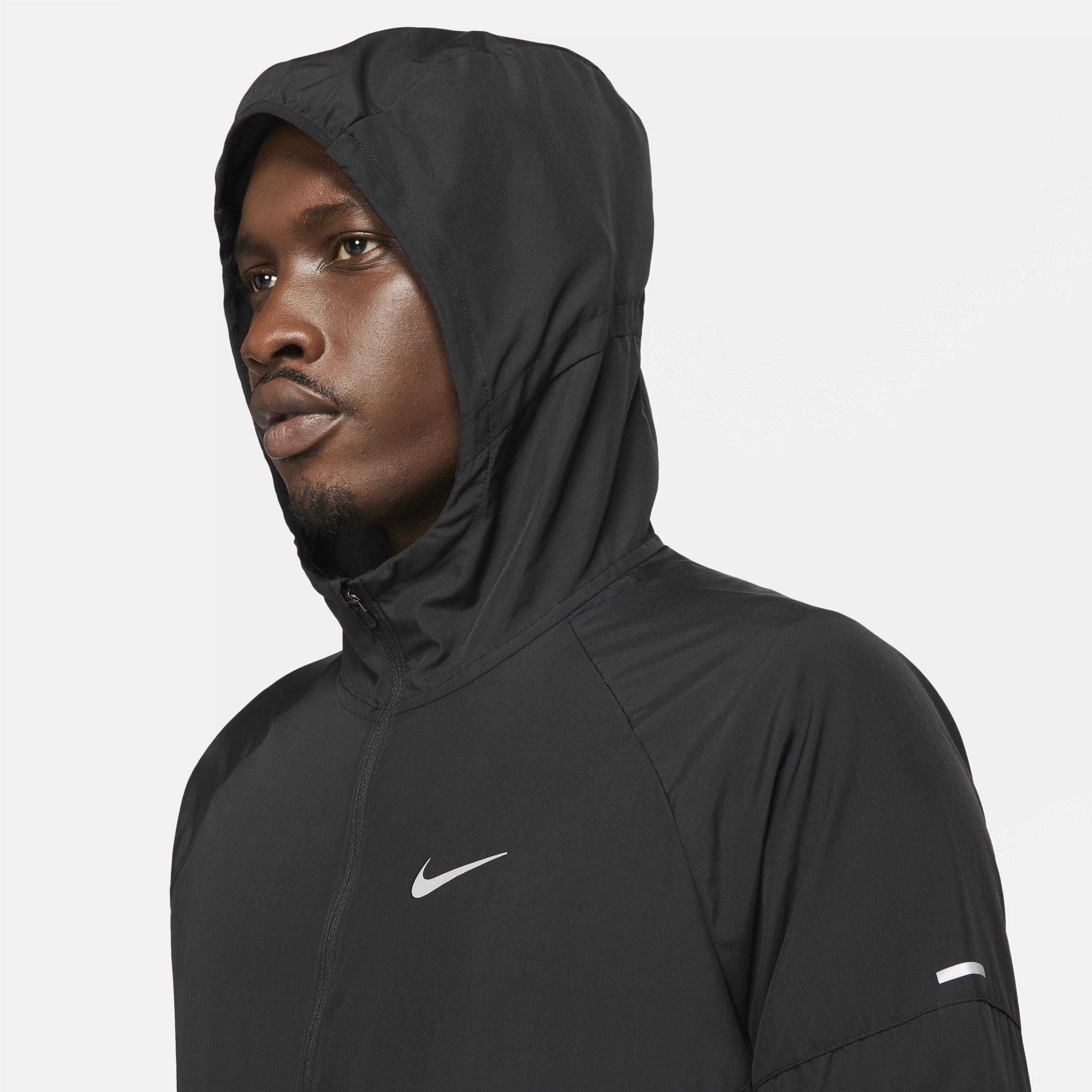 Nike Mens Miler Repel Running Jacket | DD4746-010 Product Image