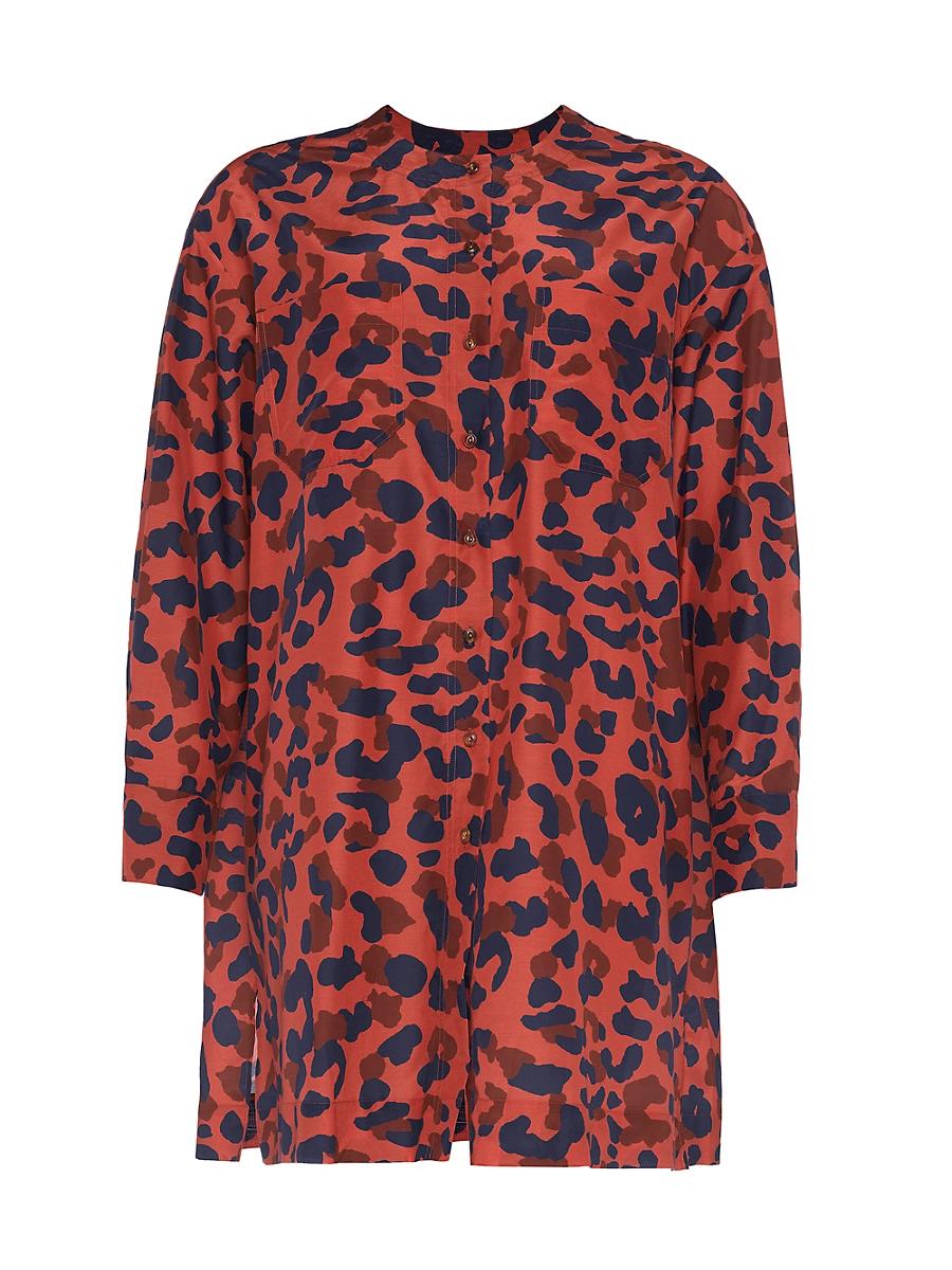 Womens Rcifs Shirtdress Cover-Up Product Image