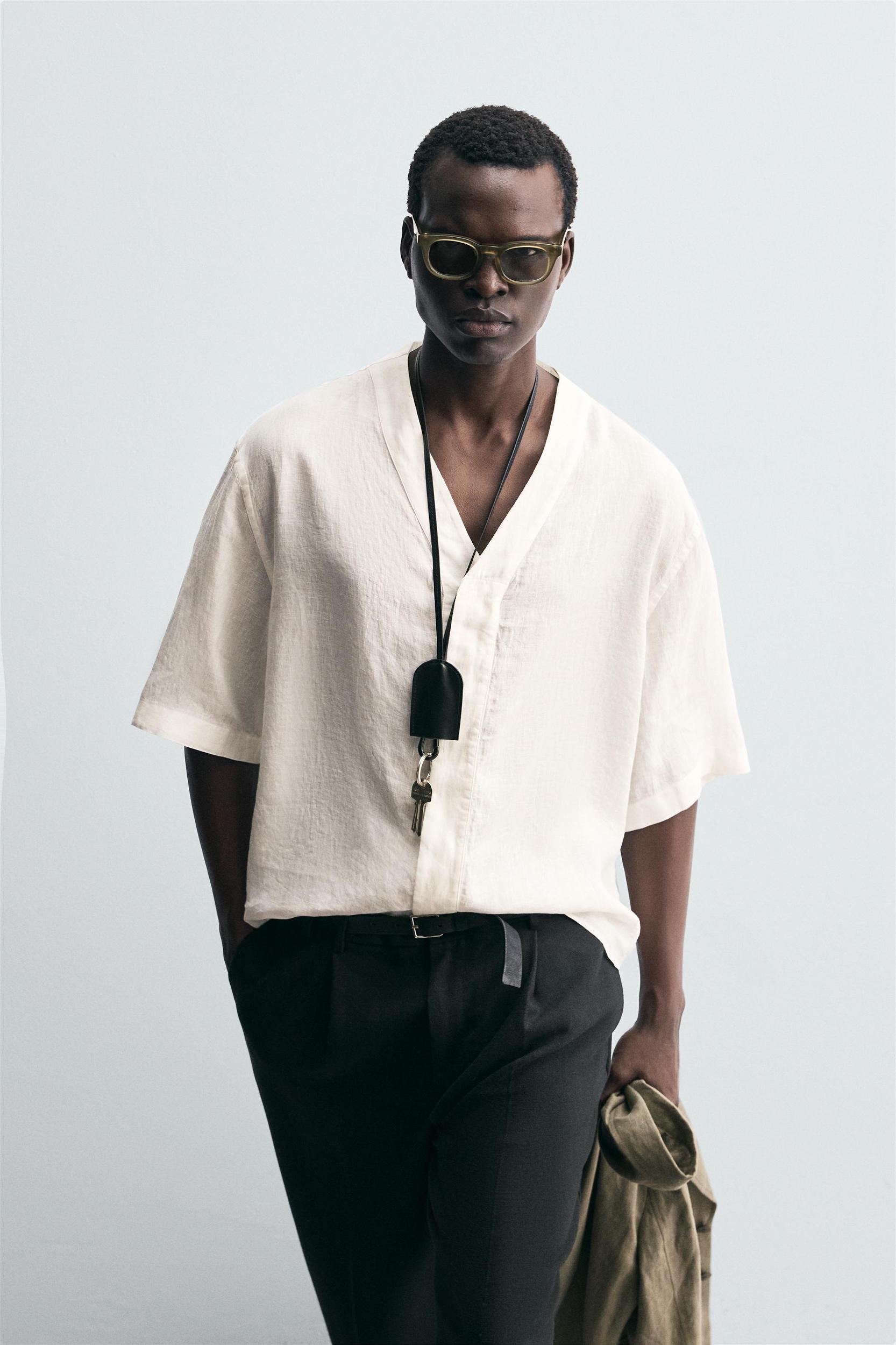 100% LINEN SHIRT Product Image