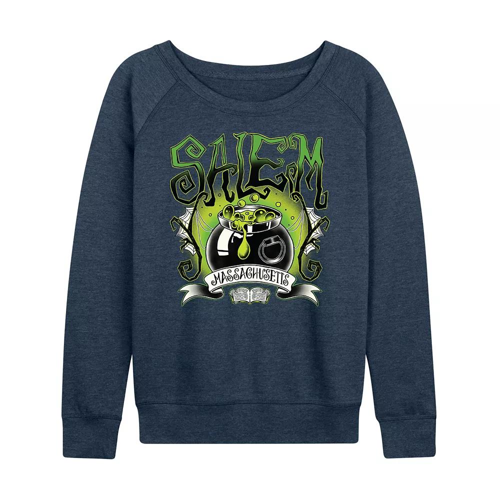 Women's Salem Witch Collegiate French Terry Long Sleeve Tee,  Product Image