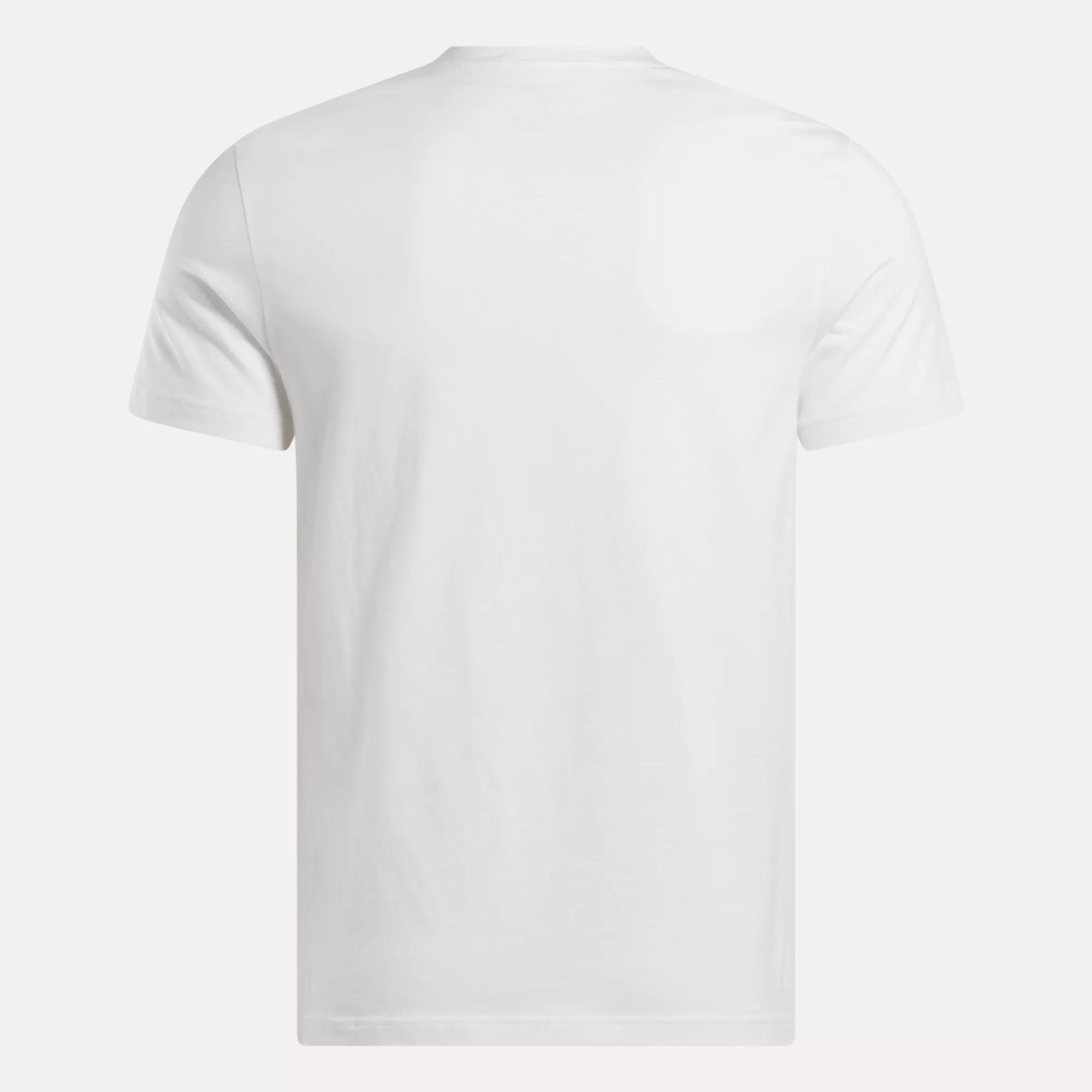 Men's Reebok Identity Big Stacked Logo T-Shirt Male Product Image