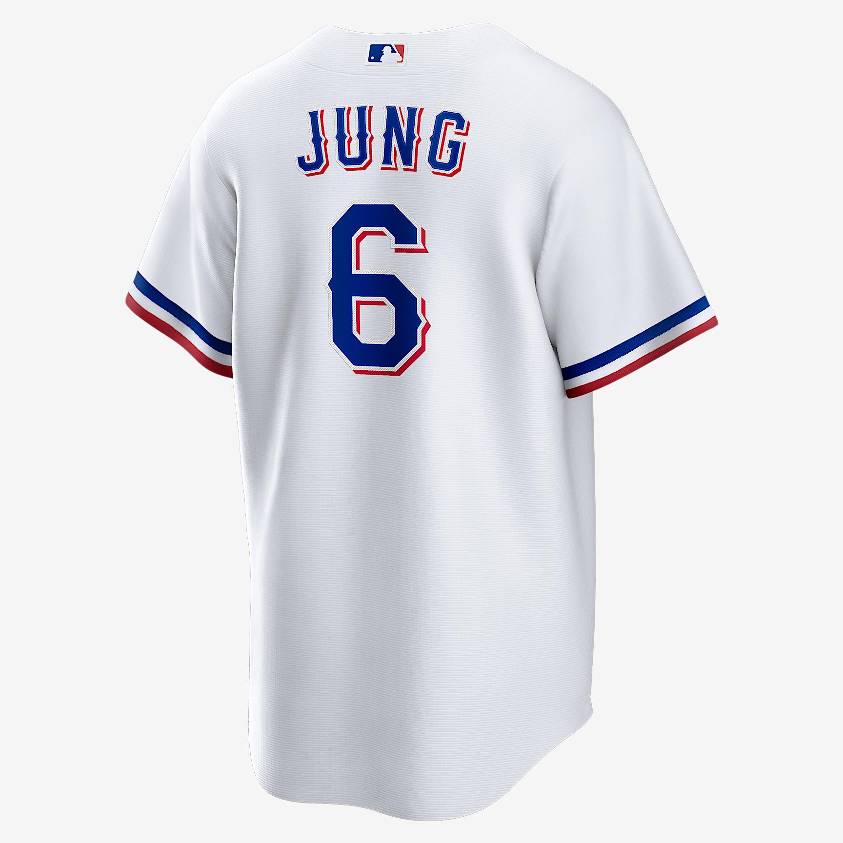 Josh Jung Texas Rangers Nike Mens MLB Replica Jersey | T770TEWHTE7-007 Product Image
