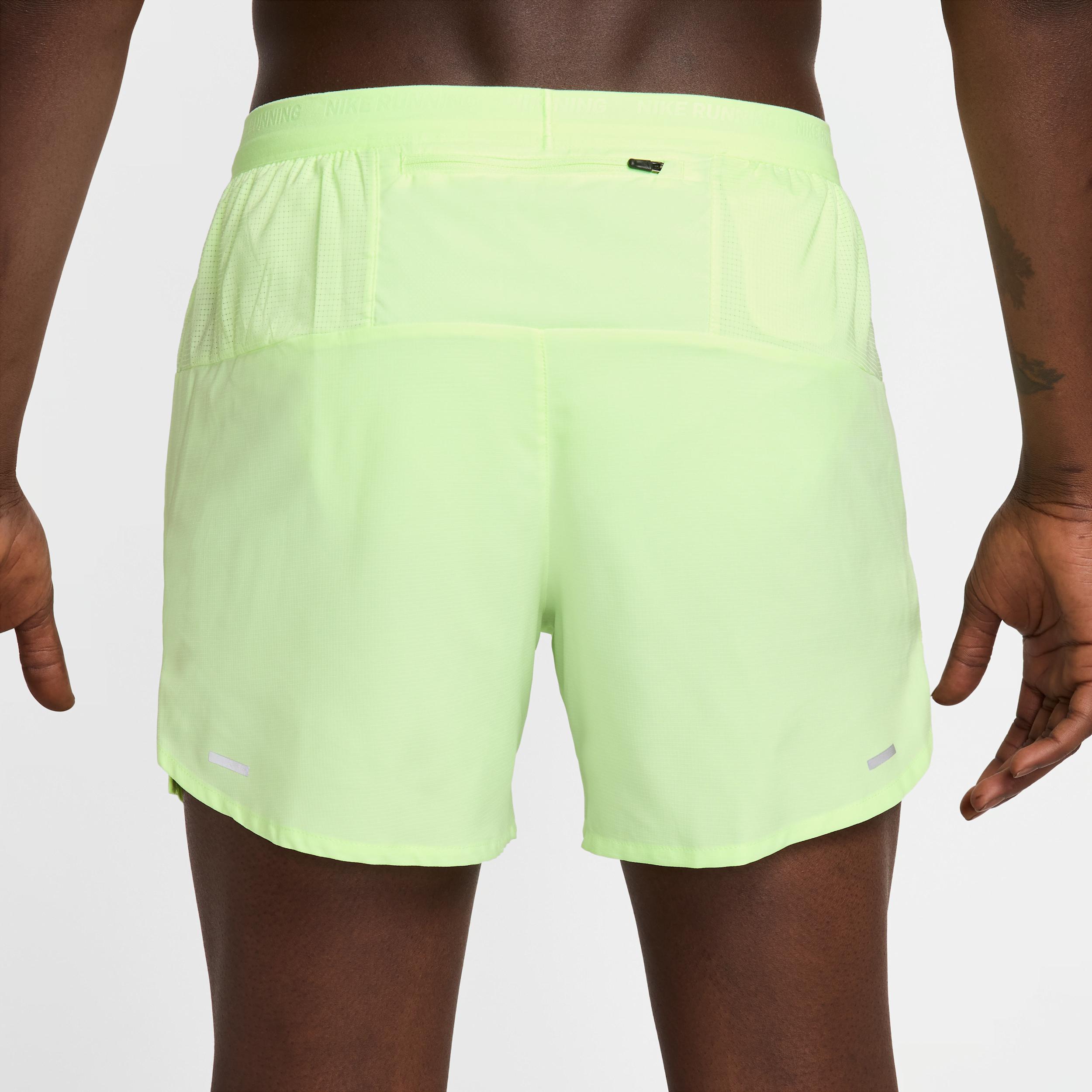 Nike Mens Stride Dri-FIT 5 Brief-Lined Running Shorts | DM4755-701 Product Image