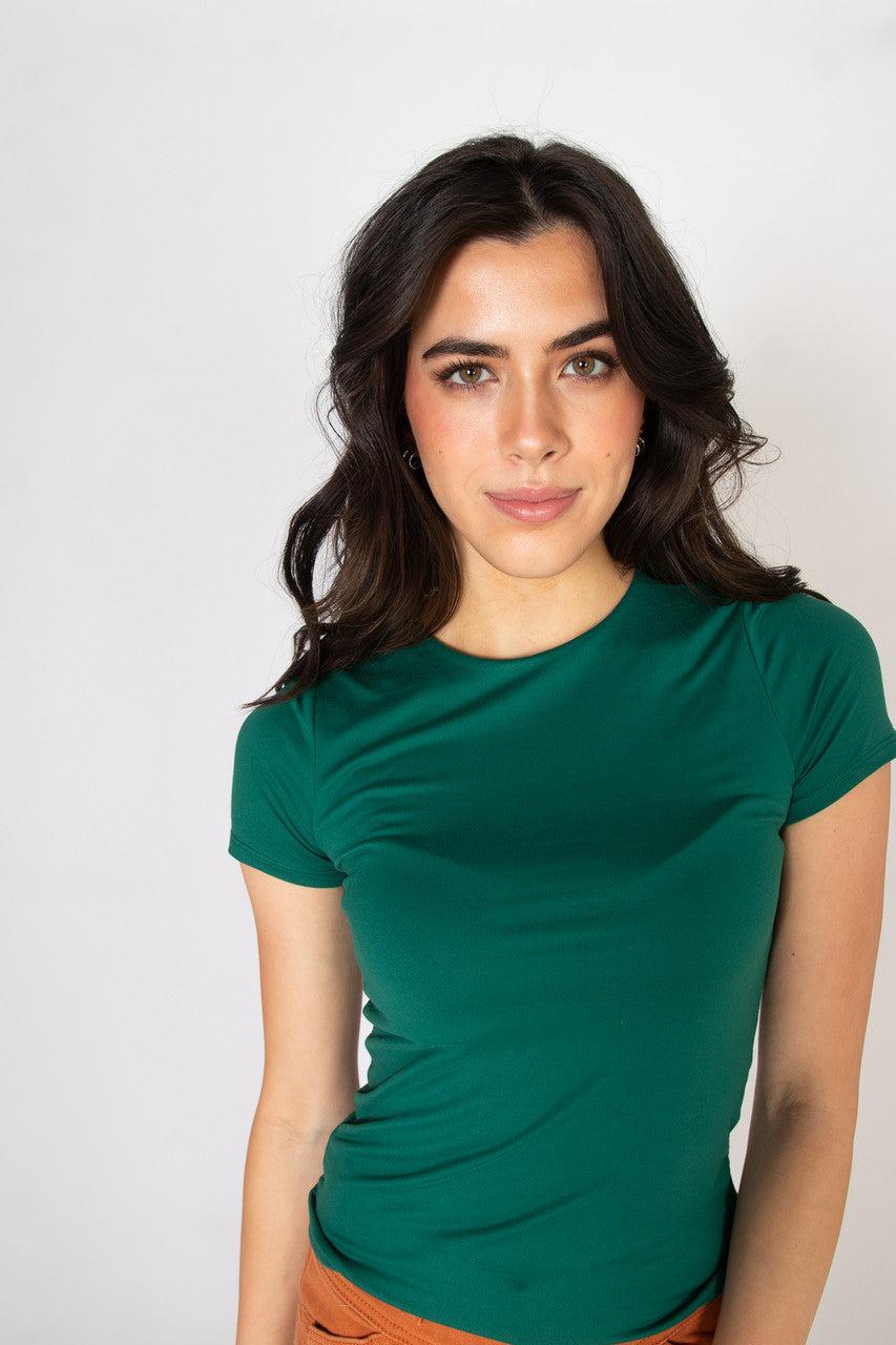 Double Layer Crew Shirt Product Image