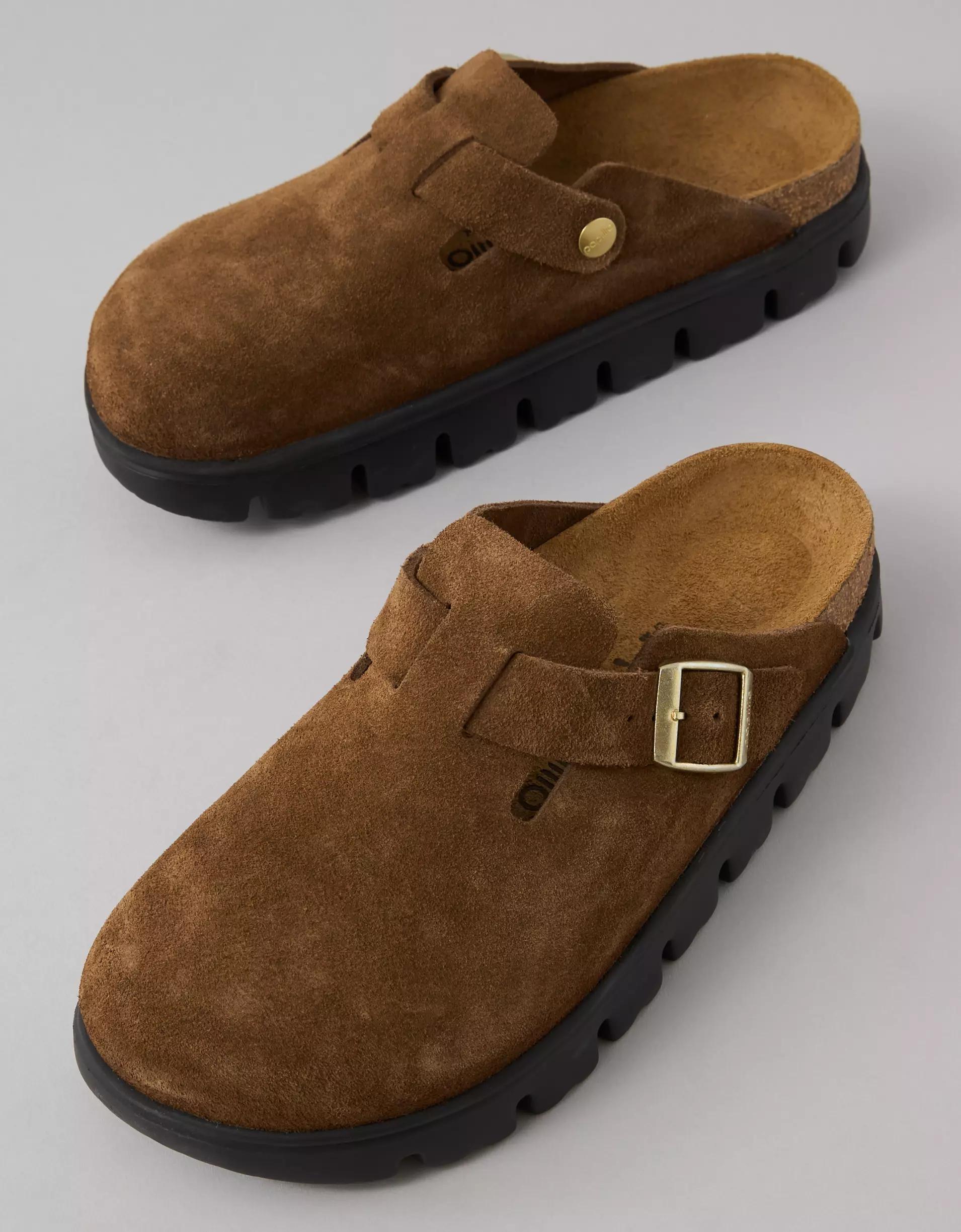 Birkenstock Boston Chunky Suede Clog Product Image
