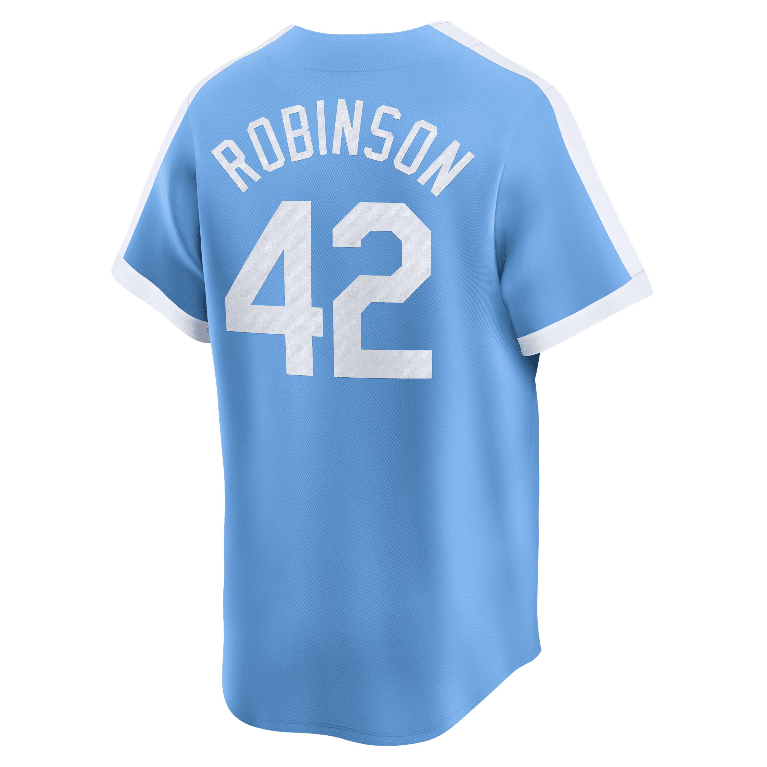Jackie Robinson Brooklyn Dodgers Cooperstown Nike Men's Dri-FIT ADV MLB Limited Jersey Product Image