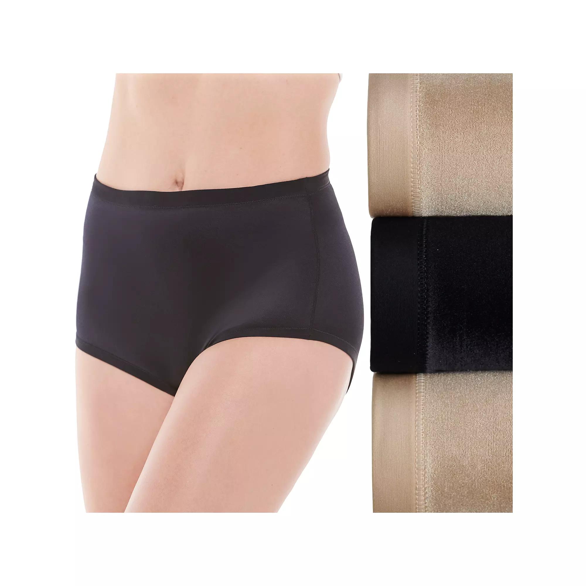 Women's Vanity Fair Lingerie® Body Caress 3-Pack Brief Panties 13438,  Product Image