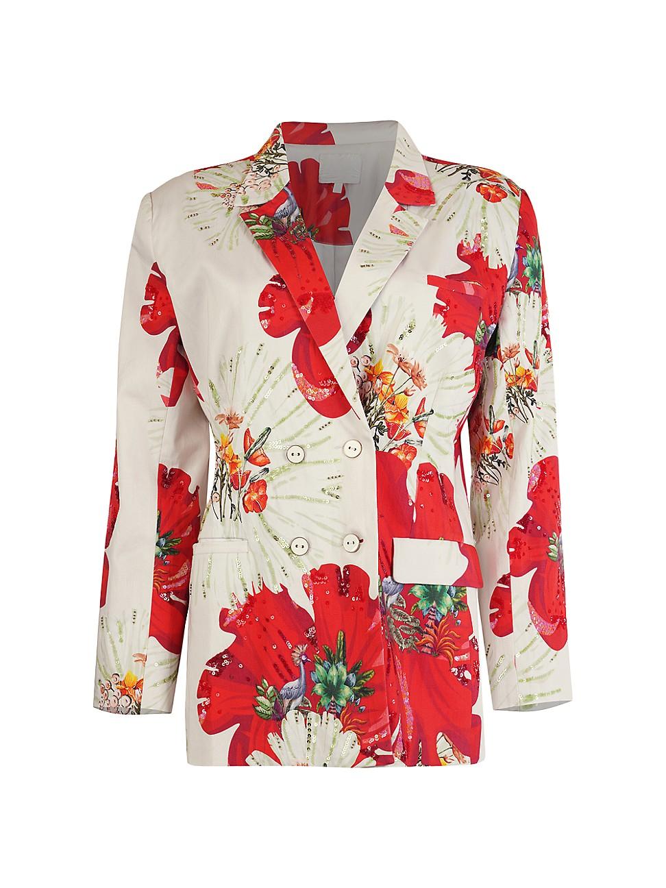 Womens Carnation Single-Breasted Jacket Product Image