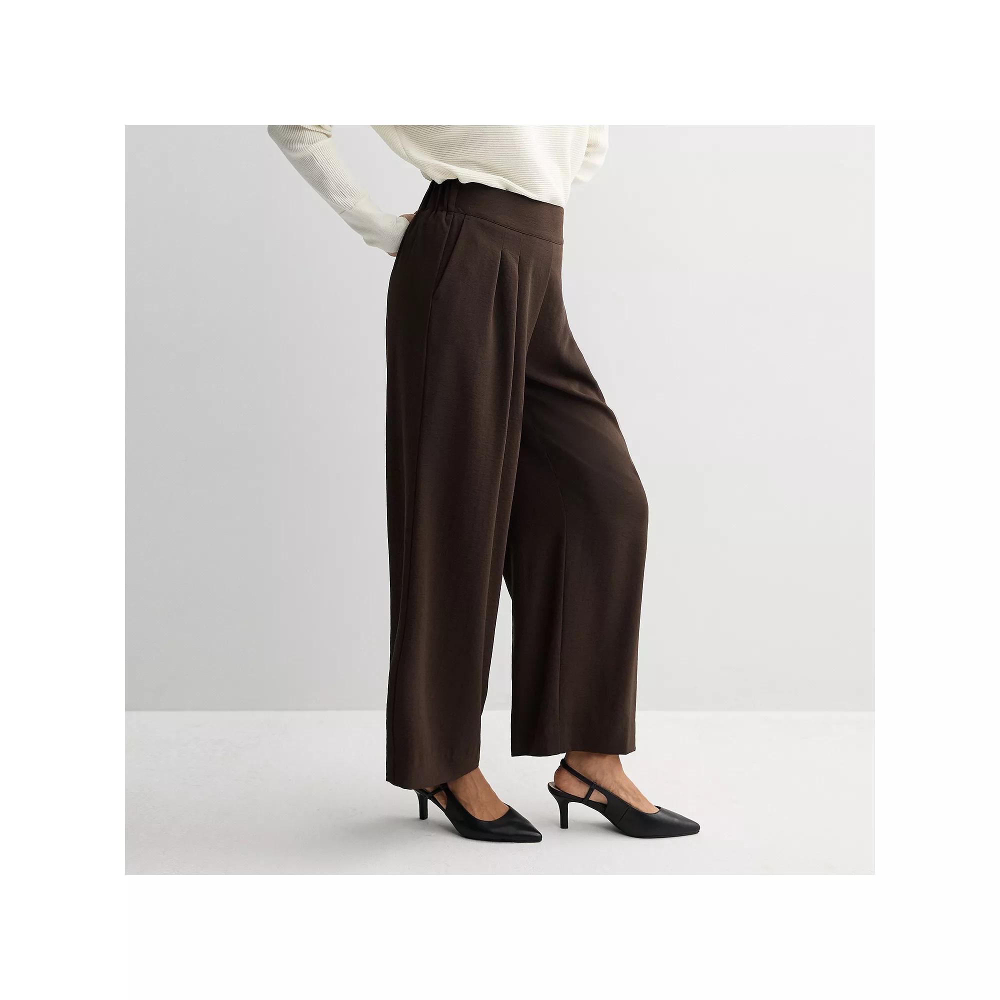 Women's Nine West Soft Pull-On Wide Leg Pants,  Product Image
