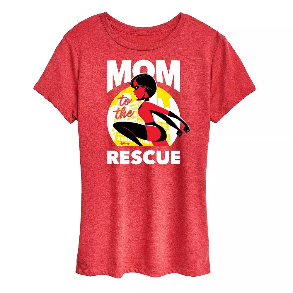 Disney / Pixar's The Incredibles Women's Mom Rescue Graphic Tee,  Product Image