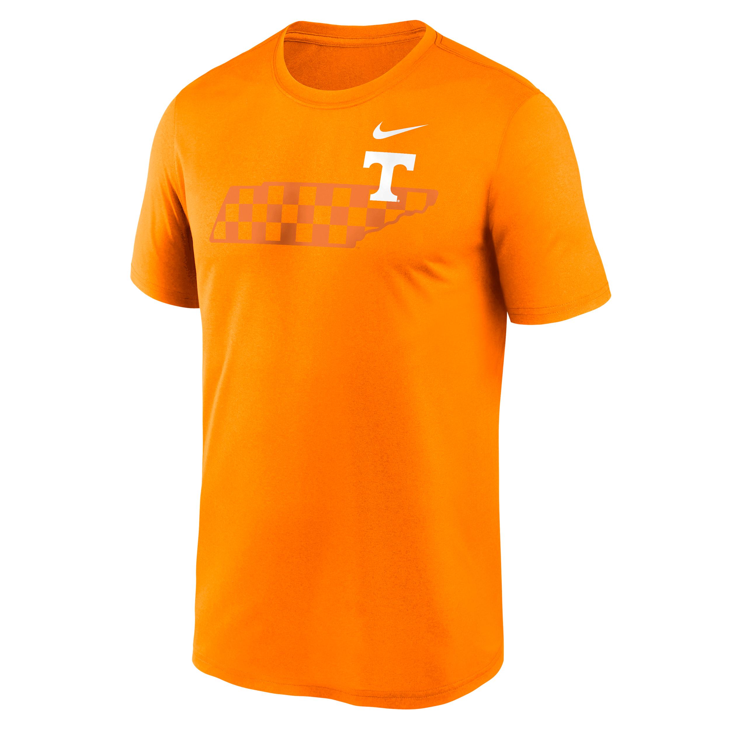 Tennessee Campus Legend Shadow Logo Nike Mens Dri-FIT College T-Shirt | NKGK87FUTN-UWS Product Image