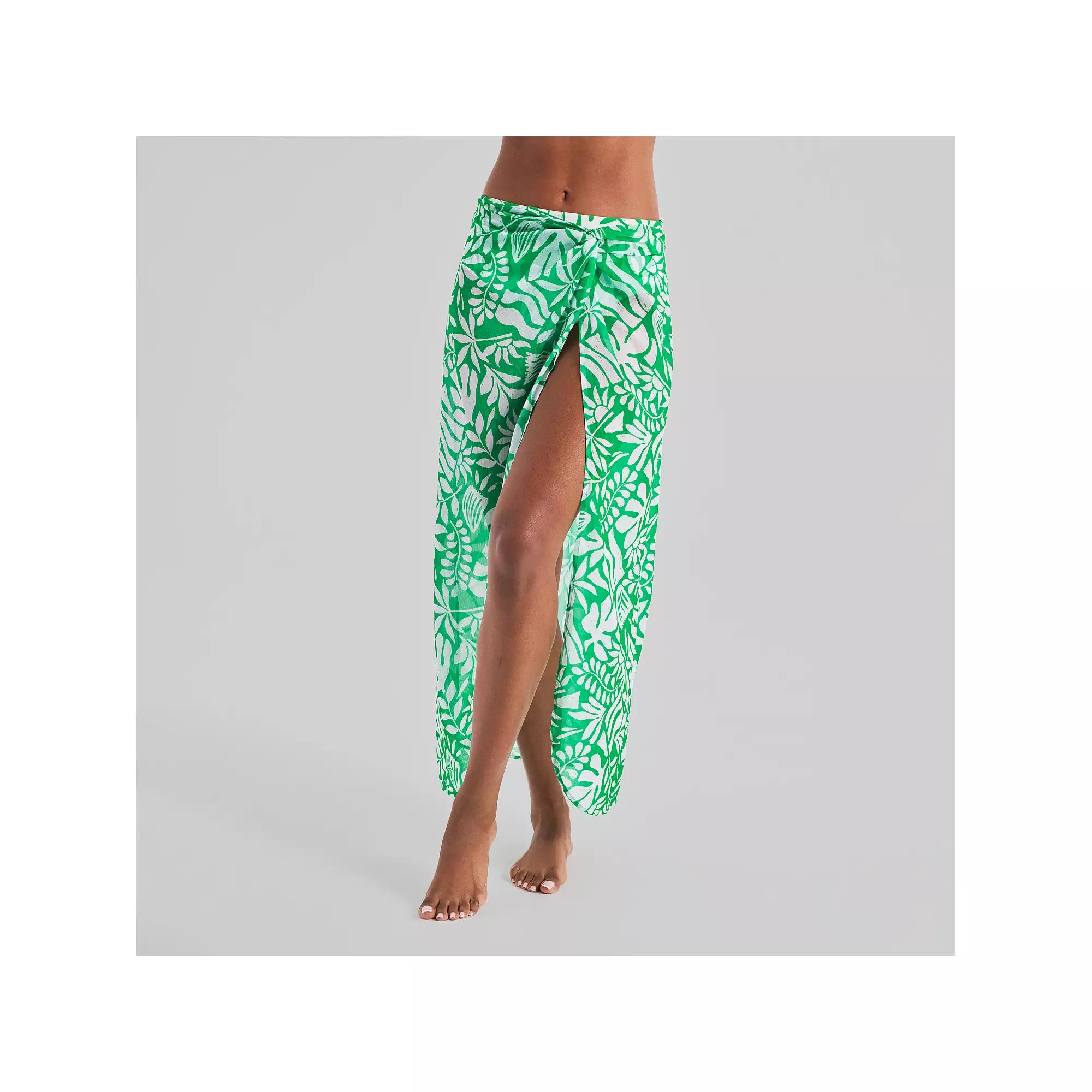 Women's Freshwater Long Twist Pareo Swim Cover-Up,  Product Image