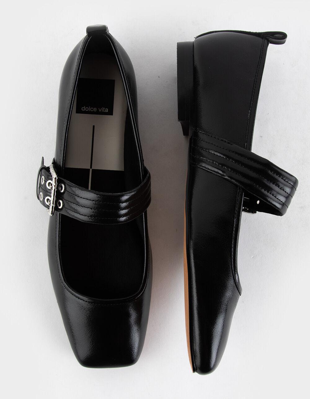 DOLCE VITA Arora Womens Ballet Flats - BLACK Product Image