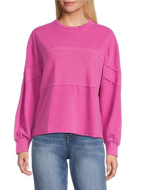 Westbound Ribbed Long Sleeve Crewneck Product Image