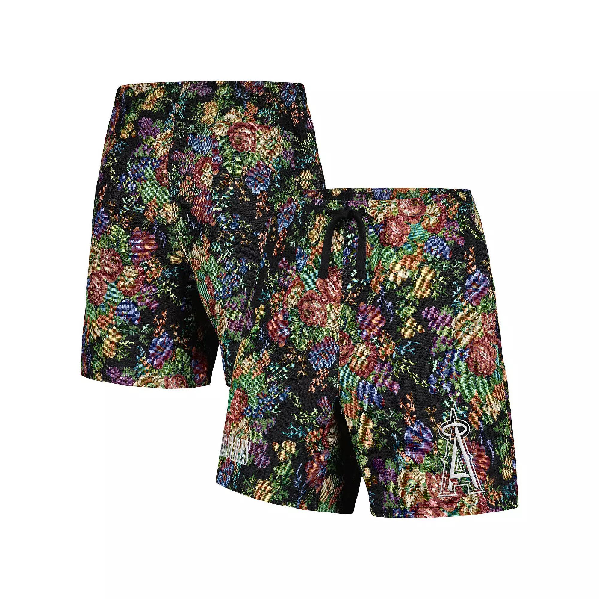 Men's PLEASURES Black Tampa Bay Rays Floral Shorts,  Product Image