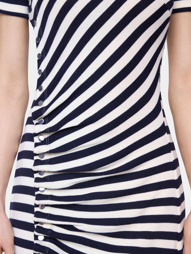 DRAPED MIDI DRESS IN WOOL Product Image