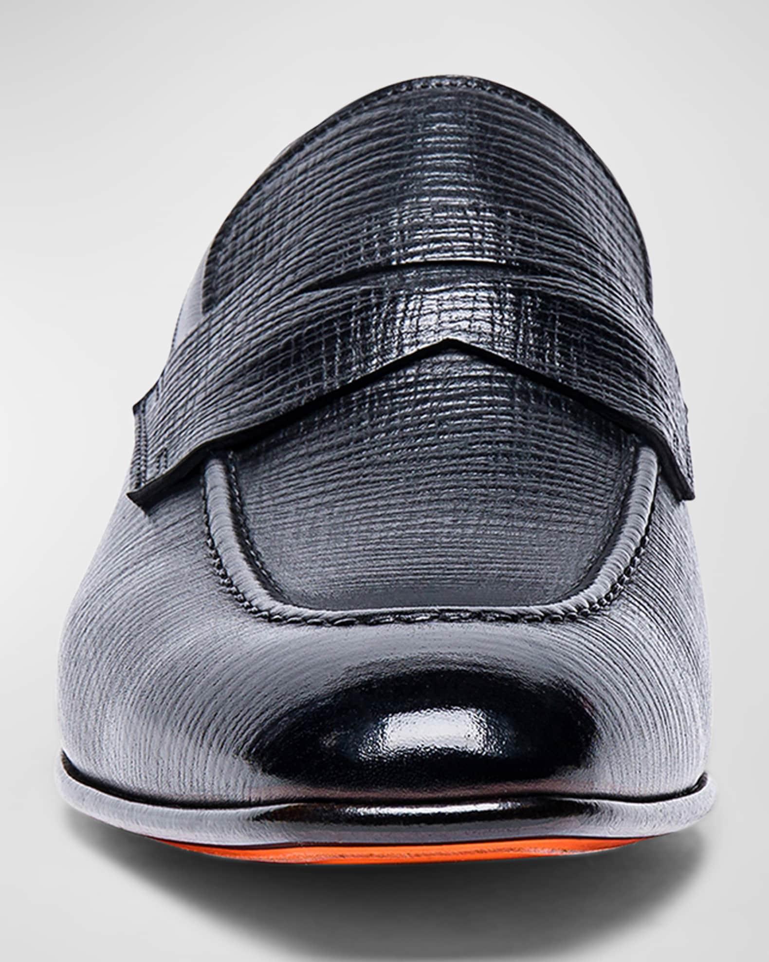 Men's Gannon Leather Penny Loafers Product Image