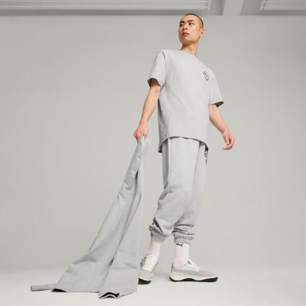 PUMA x LMC Cat T-Shirt Men in Light Grey Heather Product Image