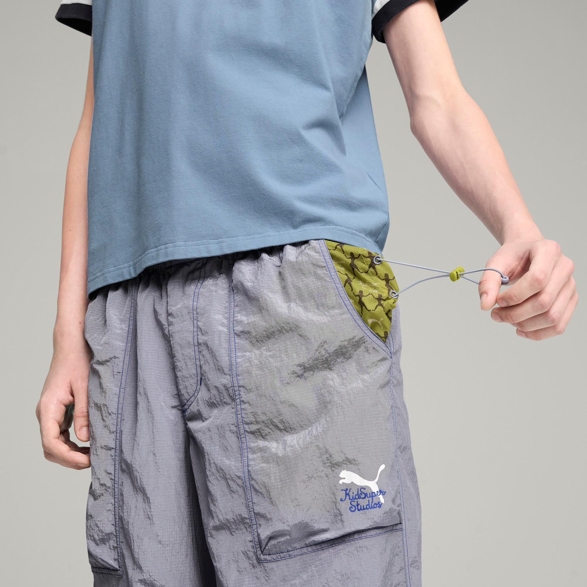 PUMA x KIDSUPER Men's Pants in Grey Product Image