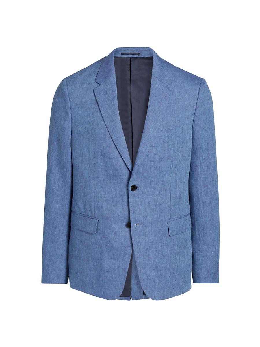 Mens Chambers Linen Two-Button Suit Jacket Product Image