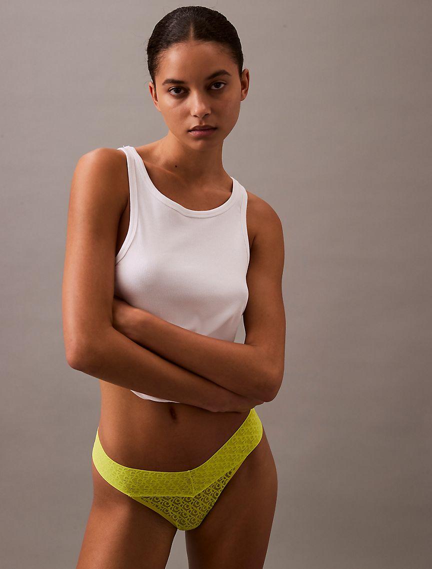 Icon Logo Lace Thong Product Image