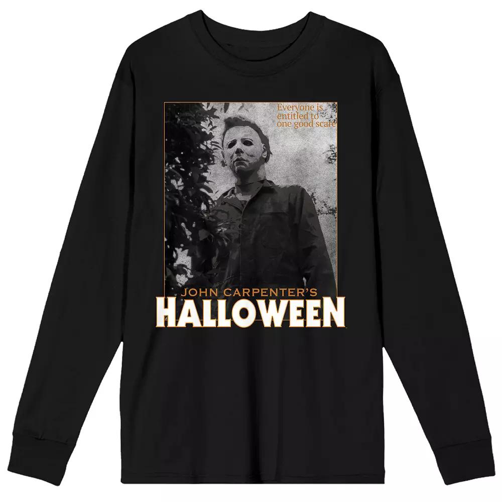 Men's John Carpenters Halloween Long Sleeve Graphic Tee,  Product Image