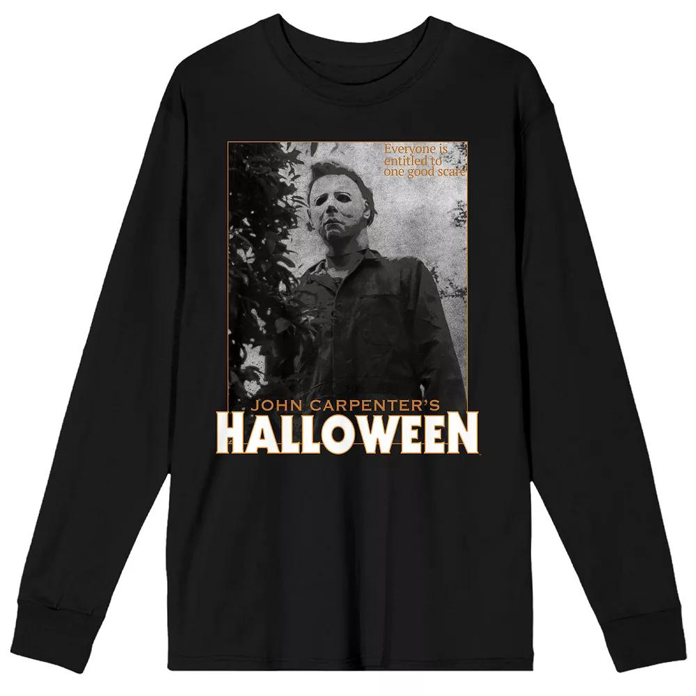 Men's John Carpenters Halloween Long Sleeve Graphic Tee,  Product Image